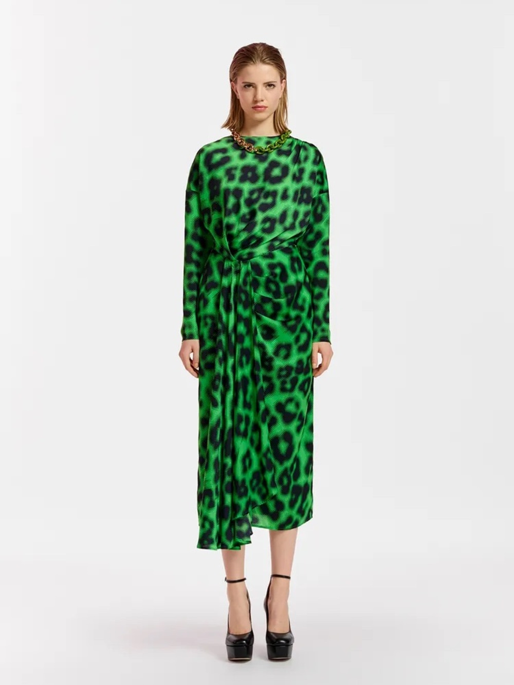 ESSENTIEL ANTWERP
Elisha Draped Midi Dress